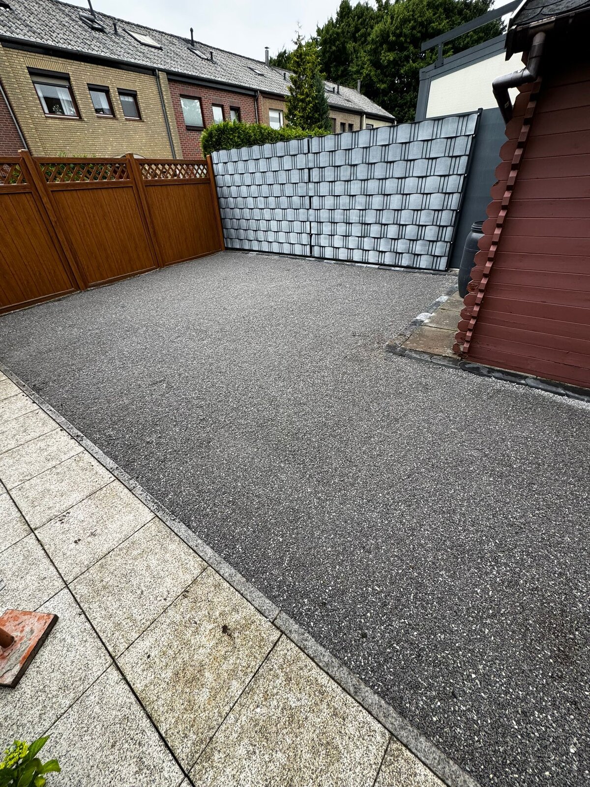 Schotterfläche vorher in Bremen Huchting