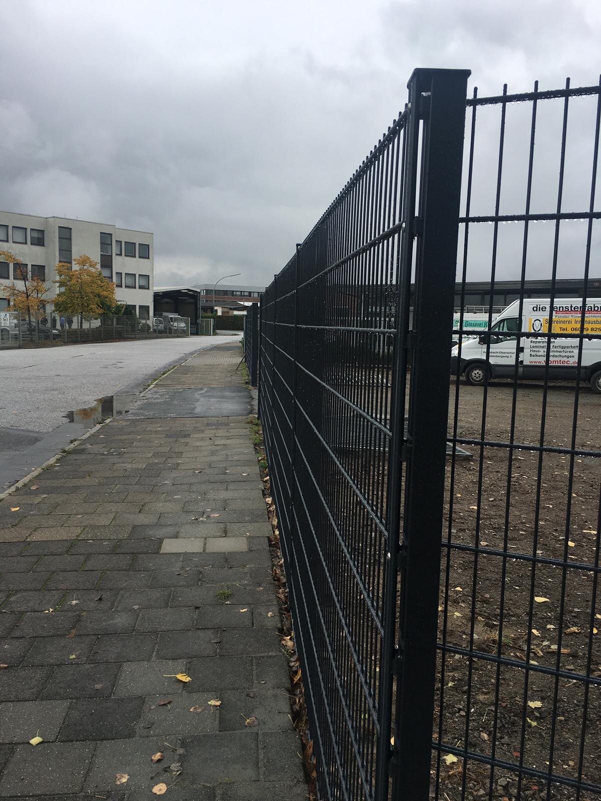 Gewerbezaun Doppelstabmatten Bremerhaven öffentlicher Auftraggeber
