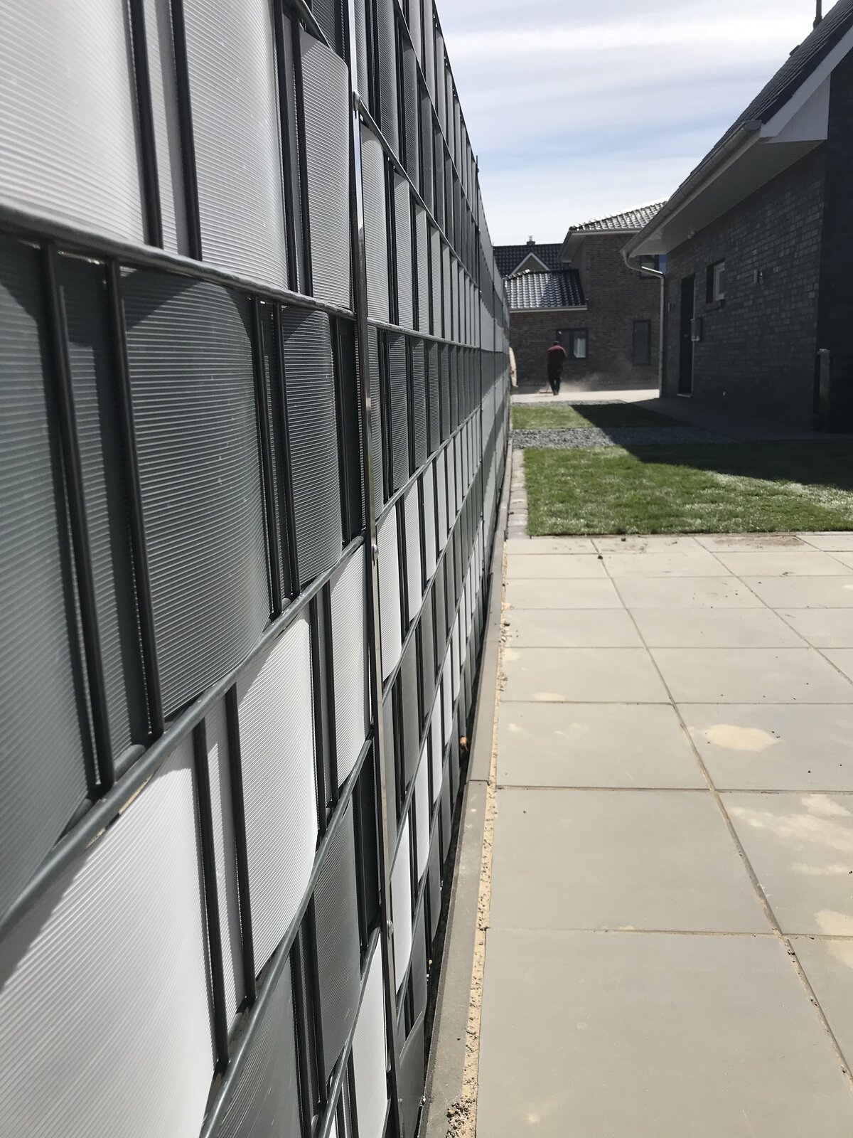 Detailansicht Sichtschutzzaun Harpstedt